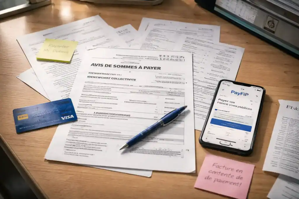 identifiant structure publique hopital sur avis de sommes à payer