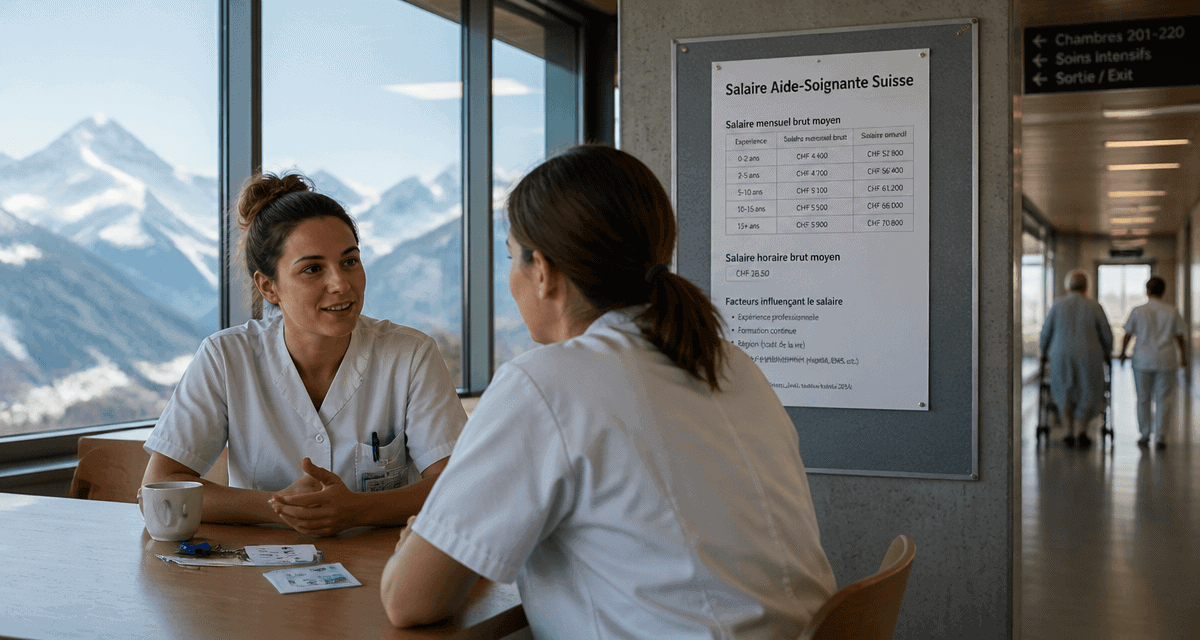 aide soignante salaire suisse en hôpital