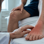 algodystrophie du pied traitement pied rouge gonflé médecin