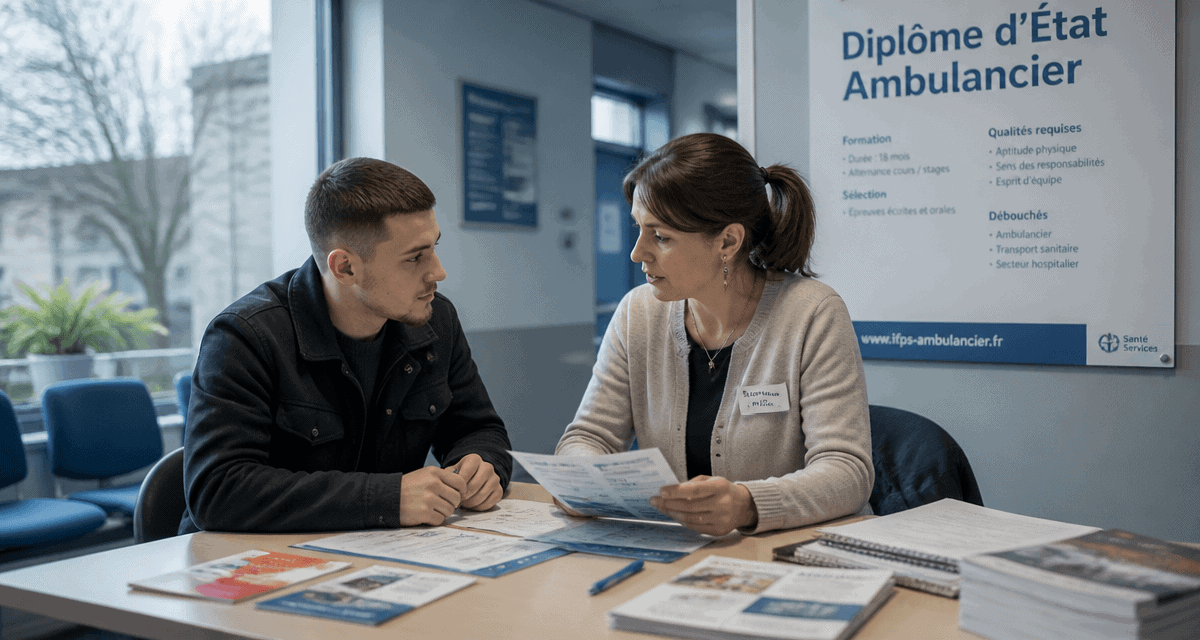 formation ambulancier gratuite discussion candidat formatrice