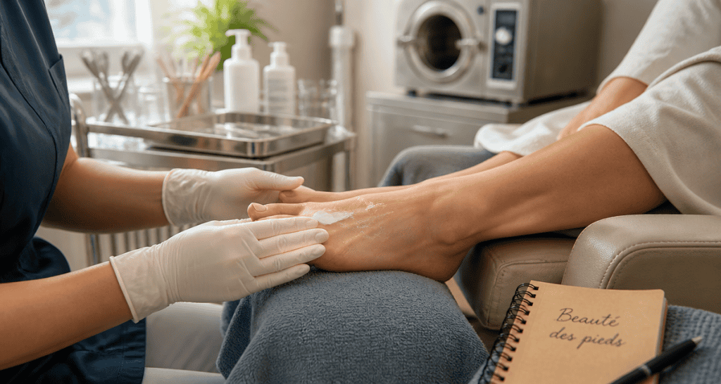 formation pédicure sans être podologue, soin des pieds en institut