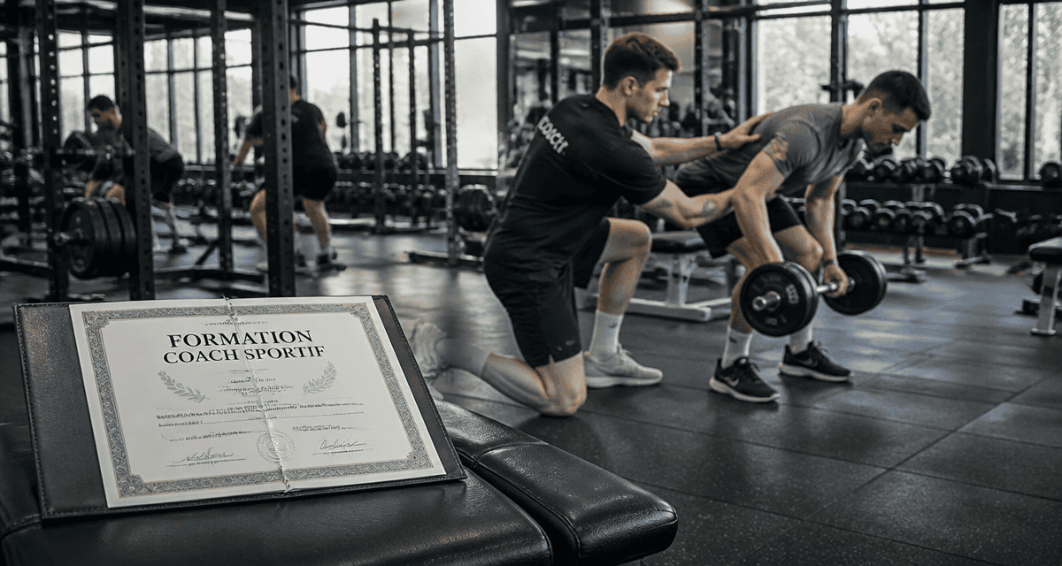 formation pour coach sportif diplôme officiel
