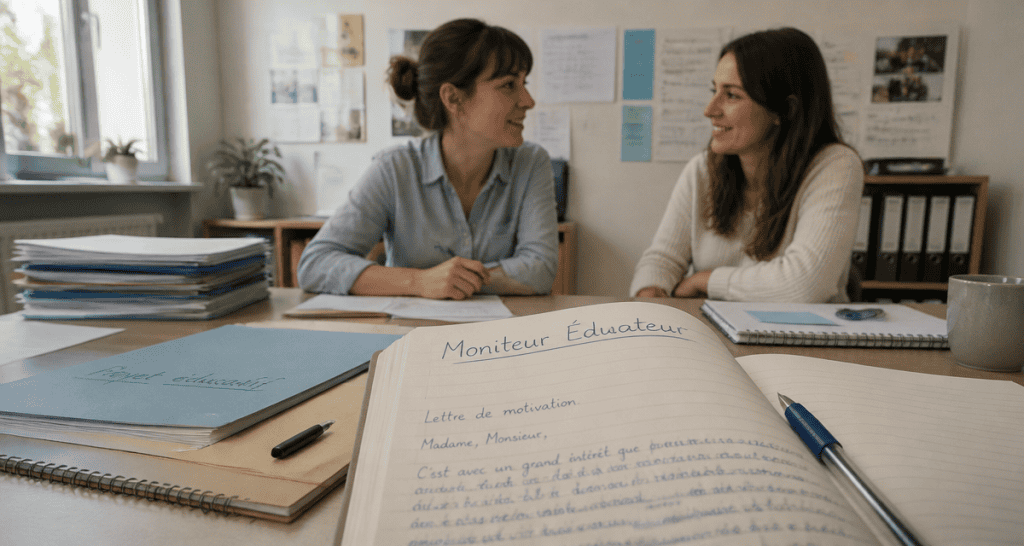 lettre de motivation moniteur educateur sur bureau medico-social