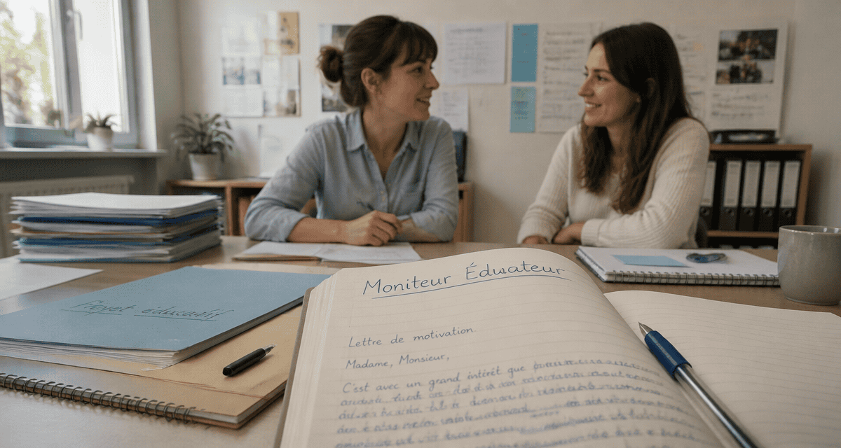 lettre de motivation moniteur educateur sur bureau medico-social