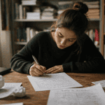 Lettre de motivation pour une ecole écrite à la main