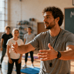 Métier dans le sport éducateur sportif gymnase