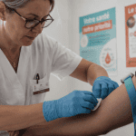 prise de sang mal faite conséquence bras patient