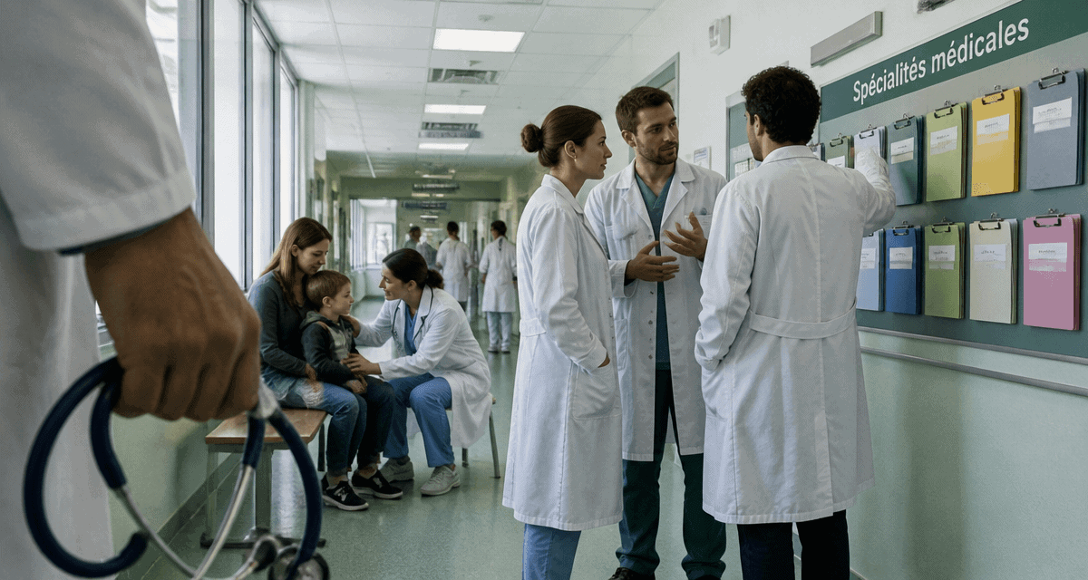spécialités médicales top 7 médecins hôpital
