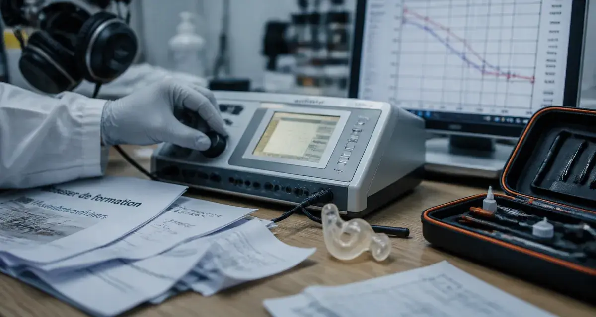 diplome d audioprothésiste en laboratoire : ajustement d’appareillage auditif