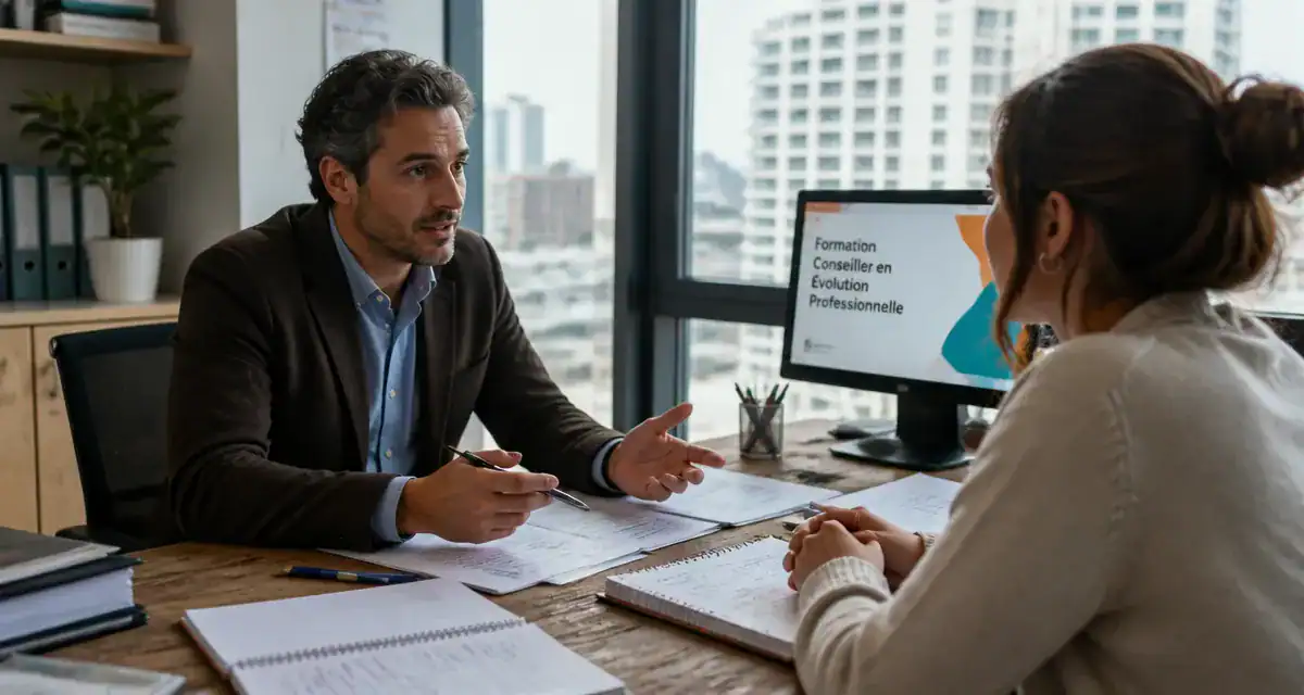 formation conseiller en évolution professionnelle discussion