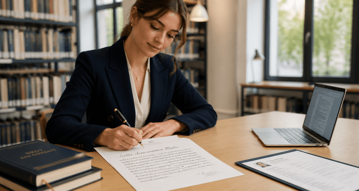 Lettre de motivation master exemple manuscrite étudiante