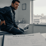 lumbago durée arrêt de travail homme médecin