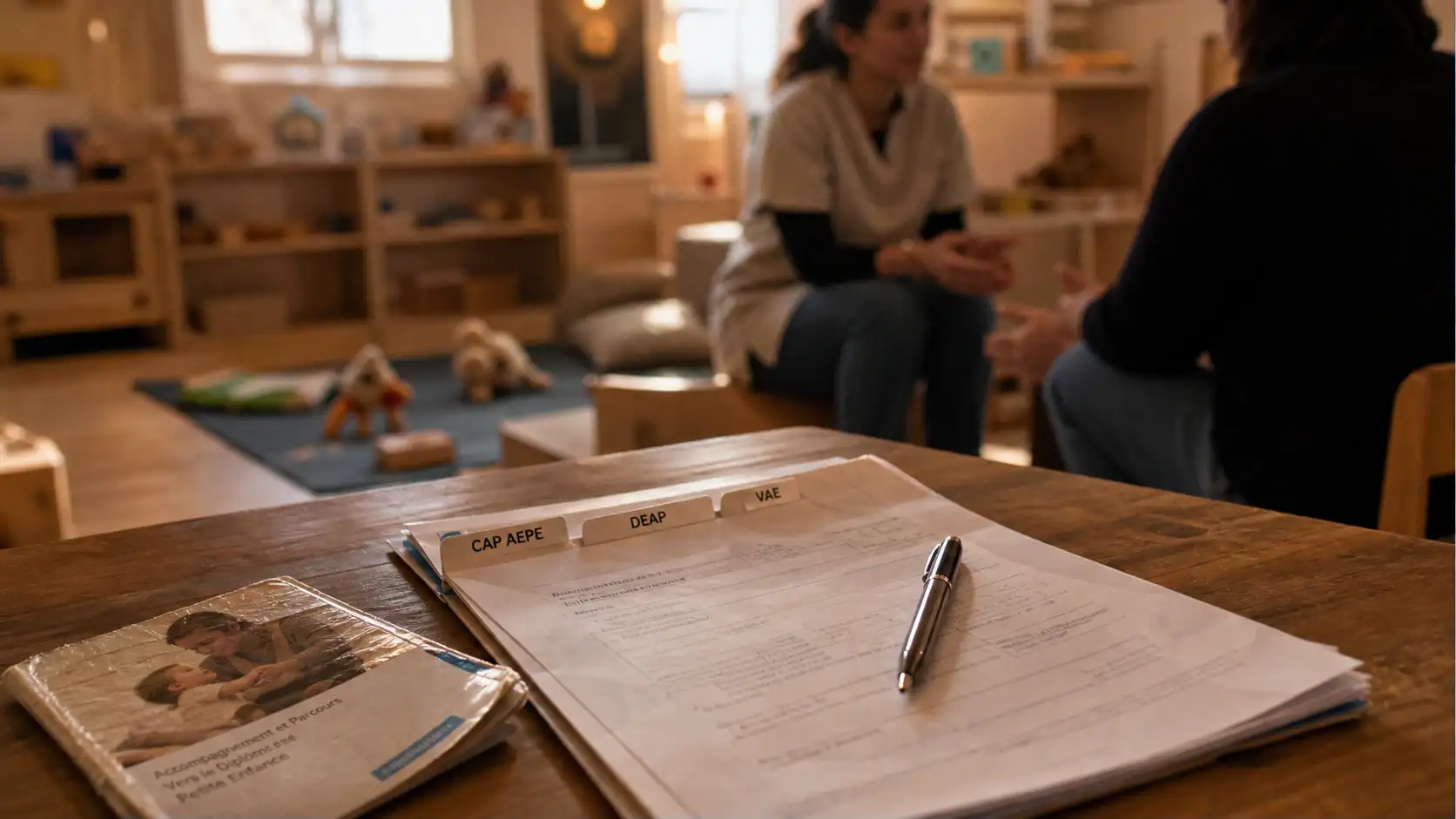 Travailler en crèche formation : CAP AEPE, DEAP et VAE (dossier)