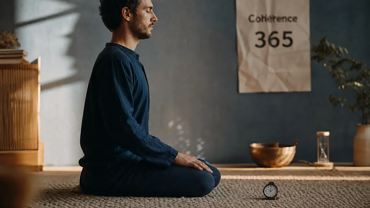 La cohérence cardiaque: mode d'emploi, protocole 365 et respiration lente sur montre.