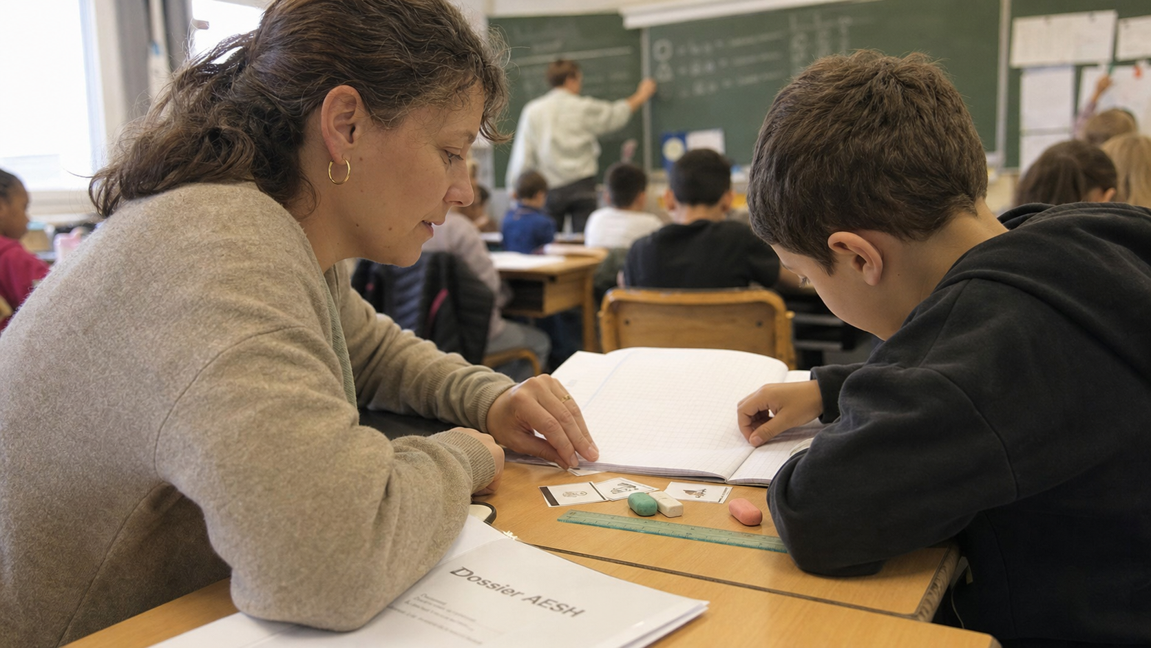 Devenir aesh : accompagnement en classe et dossier de candidature AESH