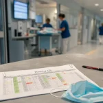 Exemple planning 12h hopital : feuille planning au service, roulement jour/nuit