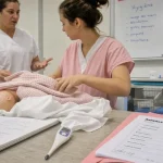 formation auxiliaire de puériculture toulon, dossier admission et blouse en centre de formation