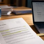 Lettre de motivation changement de travail : candidature sur table