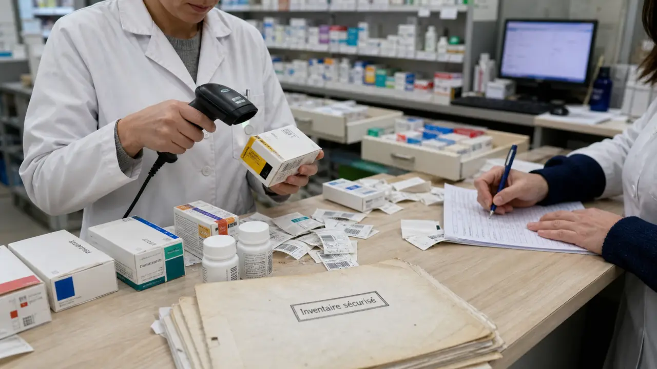 Accompagnement gestion stocks pharmacie fleurey-lès-faverney : inventaire sécurisé en officine