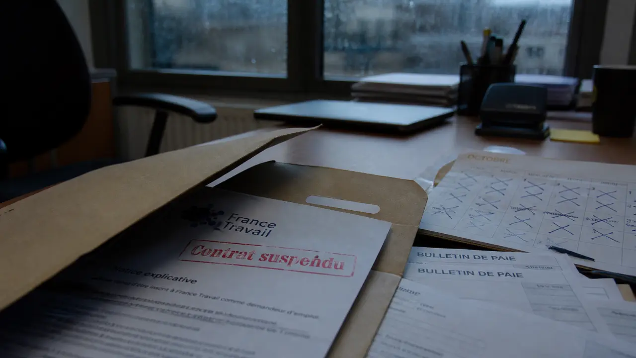 Congé sabbatique et chomage : dossier contrat suspendu France Travail