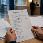 cv infirmier sur bureau, recrutement hôpital