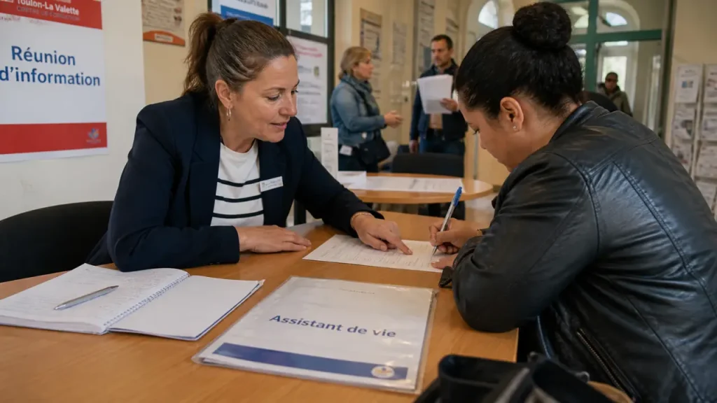 Formation auxiliaire de vie à Toulon : certification, dates et embauche à la clé