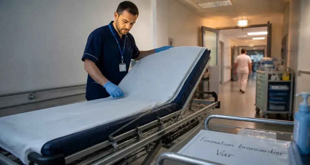 Formation brancardier à Toulon : choisir son centre et réussir son accès au métier