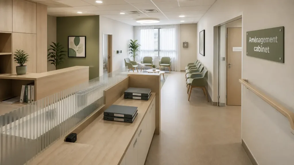 Aménager un cabinet médical conforme aux normes ERP, discret et fluide