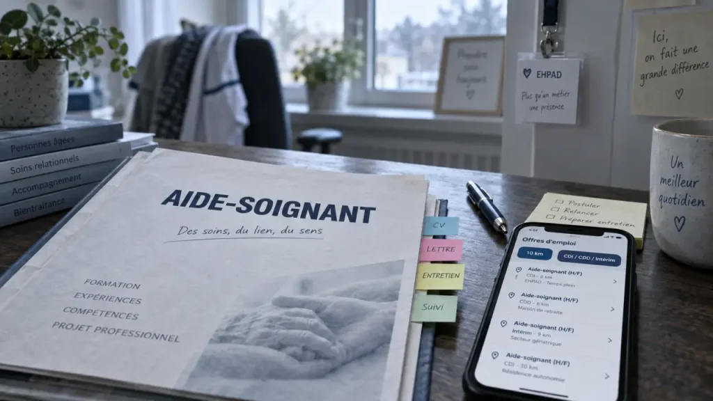Offre d’emploi aide-soignant : 10 km pour aller vite, trop peu pour trouver le bon poste