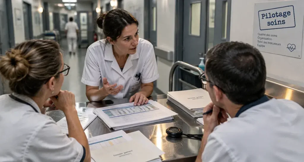 Cadre supérieur de santé : piloter les soins entre stratégie et terrain