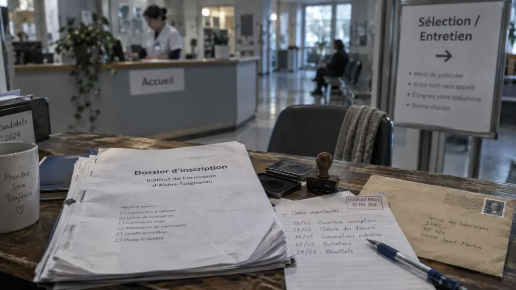 Concours aide-soignant 2026 : un dossier incomplet peut vous faire manquer la rentrée