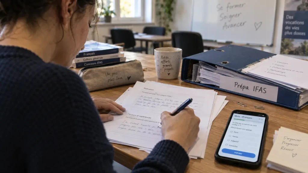 Prépa aide-soignante : remise à niveau, immersion et préparation à la sélection IFAS