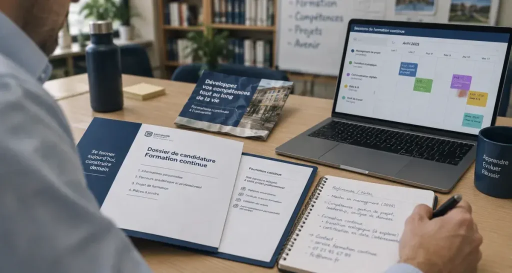 Formation continue à l&rsquo;UVSQ : reprise d&rsquo;études, VAE ou formation courte, quel parcours choisir ?